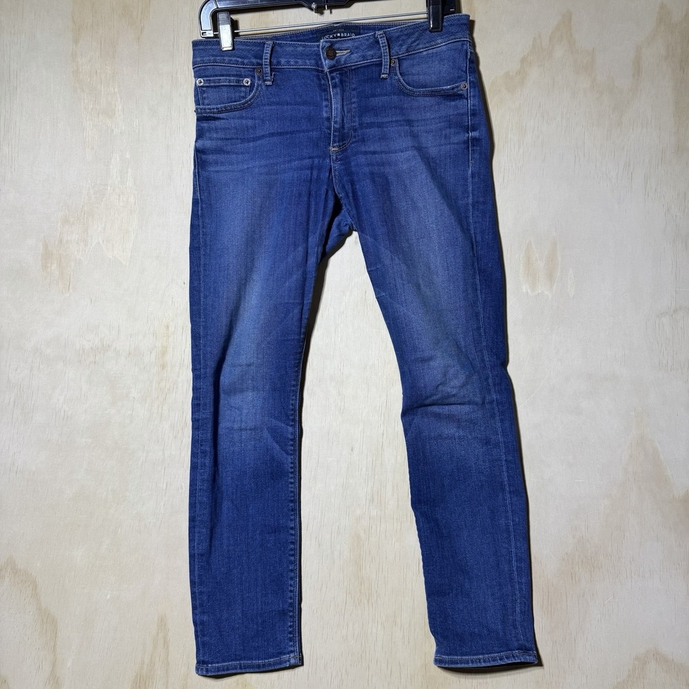 Lucky Brand Lolita Crop Women's Jeans Denim Skinny Ankle Stretch Mid Rise Size 4